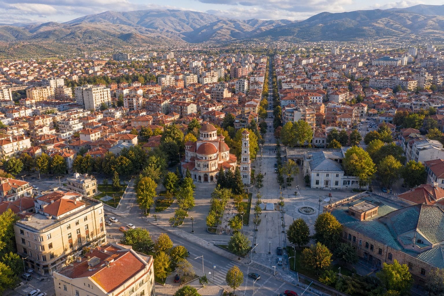 Fundjavë në Korçë