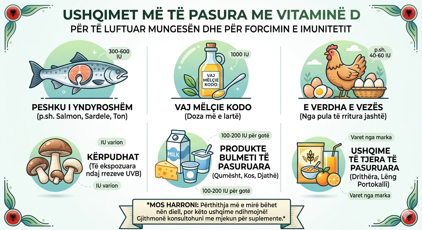 Mungesa e Vitaminës D: Shenjat që trupi po ju jep dhe si t’i trajtoni